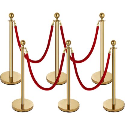 Gold Stanchions