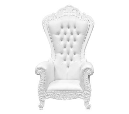 Throne Chair - White